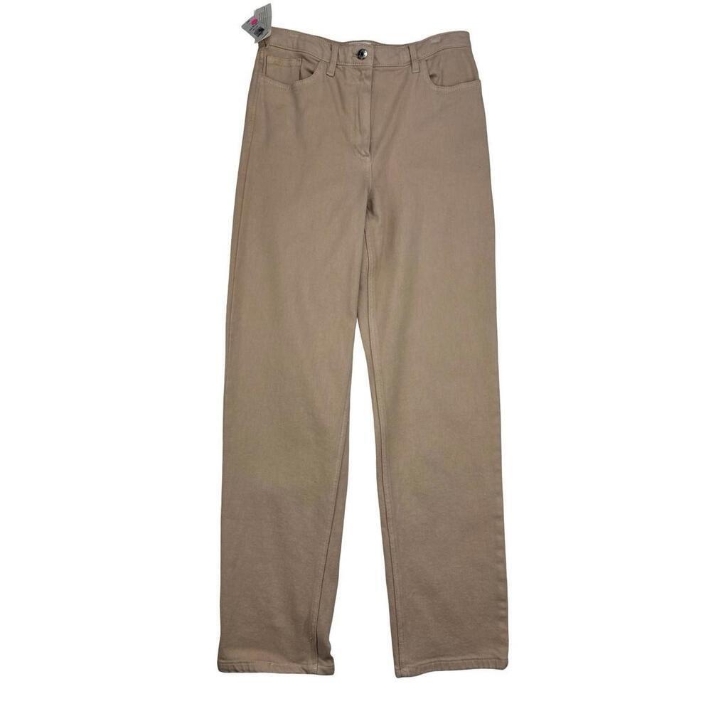 Aritzia Wilfred Free The Melina Jeans Pants Beige Size US 6 | 28 W 30 L
